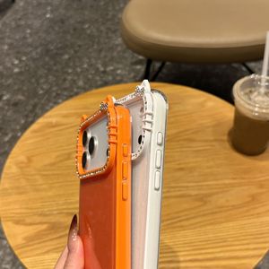 Custodia Protettiva Antiurto in TPU con Glitter e Diamanti per <span class=keywords><strong>iPhone</strong></span> 17 <span class=keywords><strong>Pro</strong></span> <span class=keywords><strong>Max</strong></span> 17AIR 16 15 <span class=keywords><strong>14</strong></span> 13, Custodia per Telefono in Colore Puro - Product Image 5