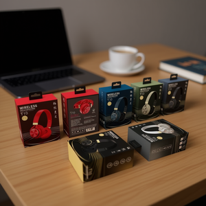 Cuffie wireless T10 Bluetooth over-ear con audio stereo e microfono per musica e chiamate - Product Image 3