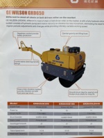 Compacteur routier à double tambour pour asphalte à vendre – Rouleau compresseur mobile sur route