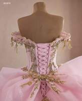 Robe de mariée Feishiluo moderne scintillante à épaules dénudées, style robe de bal, de haute qualité, avec dentelle à sequins cordés, perles et traîne chapelle pour la mariée