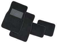 Juego Completo de Alfombrillas para Auto de 4 Piezas, Precio de Fábrica, Poliéster de Lujo, Impermeables, Antideslizantes, Universales, Ecológicas