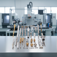Pièces de système de rail de caméra Etri Professional en aluminium et acier inoxydable usinées avec précision par CNC pour le brochage d'équipements industriels