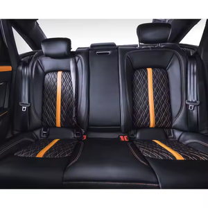 Siège de voiture électrique de luxe pour Audi - Cuir matelassé rouge et design sportif, amélioration du confort pour les trajets quotidiens et la conduite sur circuit - Product Image 6