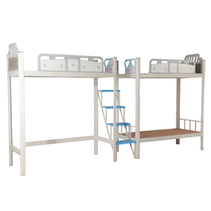 Cama Alta Metálica Reforzada de Calidad Robusta a <span class=keywords><strong>Precio</strong></span> de Fábrica para Dormitorios Escolares y Apartamentos para Varias Personas - Product Image 1