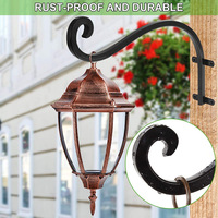 Crochets de plafond en métal robustes pour suspendre des plantes, des mangeoires pour oiseaux, crochets muraux en fer, crochets de suspension pour plantes d'intérieur et d'extérieur