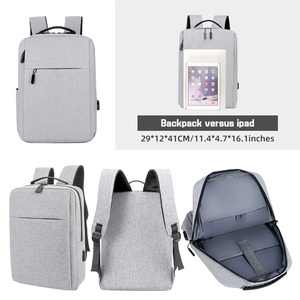 Mochila para Portátil con USB, Personalizable con Logotipo, para Hombres de Negocios, Estudiantes, Viajes y Ocio, Venta al Por Mayor de Fábrica - Product Image 5