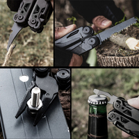 OEM 16 en 1, pince multifonction tactique portable de haute qualité pour l'extérieur, pince combinée, pince multifonction pliable pour le camping