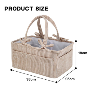 Essentials para recién nacidos: cesta de pañales, carrito de pañales para coche, Regalo para mamá nueva - Product Image 2