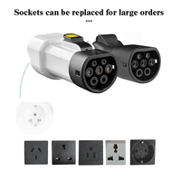 Nouvel adaptateur V2L de haute qualité Type 2 vers prise EU 16A 3,5 kW, connecteur de décharge de charge pour véhicules électriques MG4/MG ZS EV, camping en extérieur