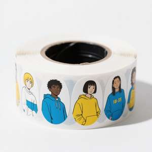 Autocollants en vinyle découpés sur mesure avec logo personnalisé, résistants aux UV, imperméables, résistants aux intempéries, en PVC, esthétiques, avec code QR - Product Image 2
