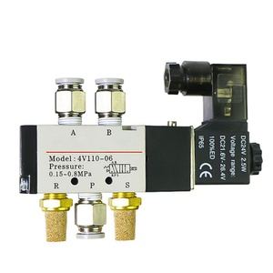 Válvula de Control Electrónica de Gas/Aire AIRToC 4v210-08 4v310-10 220V, Válvula Solenoide de 24V - Product Image 2