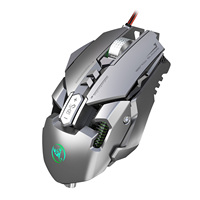 Ancreu — souris de jeu J800, entièrement touches, 7 touches, macro programmable, personnalisable, nouvelle collection 100%