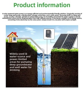 <span class=keywords><strong>YYA</strong></span> Solar Edelstahl OEM Haushaltswasserpumpe Tiefbrunnen-Einlasspumpe Speziell für Ackerland MPPT Hochleistungs-Photovoltaik-Wechselstrompumpe - Product Image 4