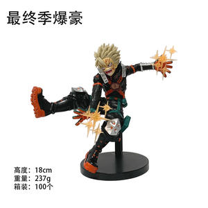 Figurine de manga de dessin animé <span class=keywords><strong>Boku</strong></span> <span class=keywords><strong>No</strong></span> <span class=keywords><strong>Hero</strong></span> <span class=keywords><strong>Academia</strong></span> Final Season <span class=keywords><strong>Bakugou</strong></span> Katsuki de 18 cm, nouvelle figurine en PVC, jouet d'anime, cadeau - Product Image 5