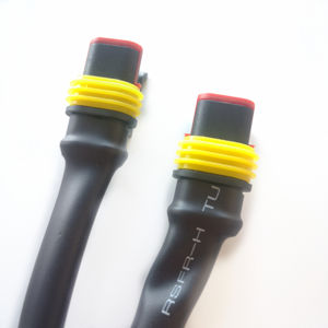 Custom Tyco Amp <span class=keywords><strong>2</strong></span> Pin Female Connector 282080-1 To Deutsch Dt 2pin Konektor Pria Dt04-2p Otomotif Pencahayaan Kawat Harness Otomatis - Product Image 5