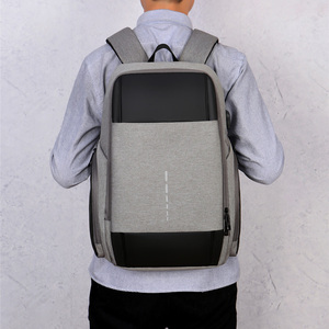 Neueste große Kapazität Mode USB-Anschluss Jungen College School bags schlanke wasserdichte Herren Laptop-Tasche Reise rucksack - Product Image 4