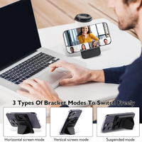 Étui portefeuille magnétique puissant pour téléphone avec support flexible pour iPhone Samsung Google Pixel OEM ODM Logo personnalisé Emballage