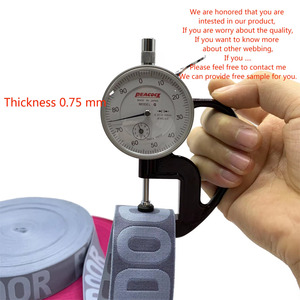 Chất lượng Jacquard đan ban nhạc đàn hồi cho quần áo và đồ lót biểu tượng tùy chỉnh băng bao gồm - Product Image 5