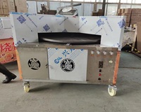 Horno automático de pan de pita Tandoori, ideal para máquinas de fabricación de productos de grano para hornear rotativas árabes
