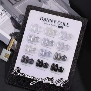 New UV/LED Soak-Off Gel Nail <b>Polish</b> Nail <b>Polish</b> Set 12 Colors Sequin <b>Black</b> Long Lasting Odorless Tpo Free - Product Image 3