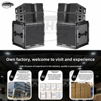 Système de sonorisation K10 Dual 10 pouces Line-Array pour scène, ensemble d'enceintes professionnelles haute puissance, équipement complet