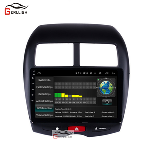 ระบบนำทาง GPS สำหรับรถยนต์ Android Car DVD เครื่องเล่นสเตอริโอในรถยนต์สำหรับ Mitsubishi <span class=keywords><strong>ASX</strong></span> ปี 2010-2016 - Product Image 5