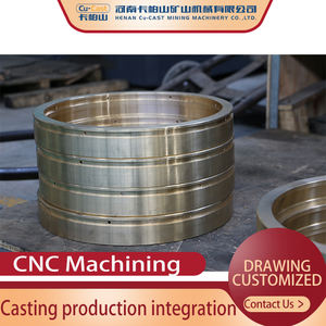 Maquinaria metalúrgica personalizada Trituradora de rodamientos Accesorios de cobre Manga de taladro de aleación de acero para fundición de minería de mineral No estándar - Product Image 3