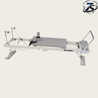 Zeus Shield ZS-CY-1001 Machine de Pilates en acier allié, lit de Pilates, Reformer, pliable, portable, durable, équipement de fitness pour la maison