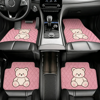 Tapis de voiture Anime, tapis de sol personnalisés, antidérapants, imperméables, en nylon épais, logo personnalisé, impression de dessin animé, tapis de voiture pour véhicule
