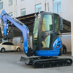 Consegna Gratuita, Mini Escavatore da 2 Tonnellate, per Scavi Domestici, Piccolo Escavatore Cingolato, Mini Escavatore con Motore Kubota - Product Image 4