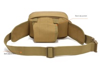 Sac banane tactique multifonctionnel imperméable Molle pour activités de plein air, cyclisme, camping, chasse, entraînement CS