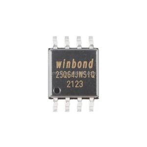 Chip de memoria flash serie de 64M bits W25Q64JWSSIQ SOIC-8 1.8V - Product Image 1