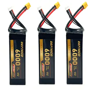 Prezzo di fabbrica intelligente RC batteria LiPO 22.2V 6000mah 6 mAh 60C batteria lipo xt90 continuo ad alta velocità Quadcopter Drone