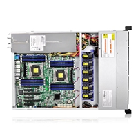 Châssis de serveur en rack Gooxi RMC1110-640-HS 1U à 10 baies avec une profondeur de 640 mm en stock Garantie de 3 ans