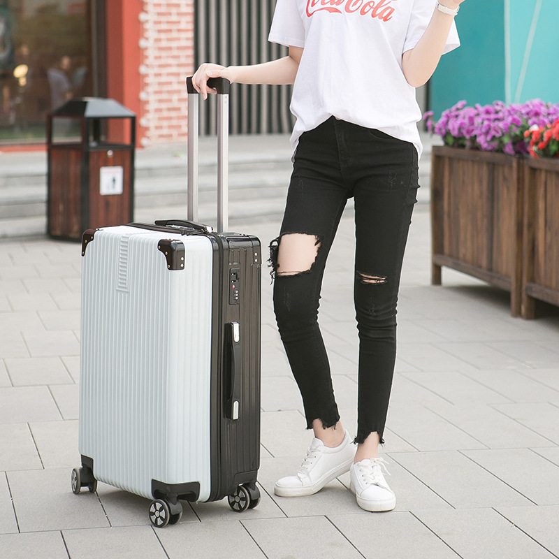 902 Retro Style PVC White and Black