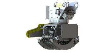 Xuvol Electric Hydraulic Slewing Drive Log Grab with Saw 1-Year Warranty for <b>Tree</b> Cutting Matching 9 Ton Excavator - Product Image 6