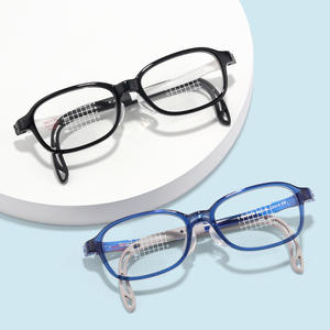 กรอบแว่นตาเด็กดันหยางทรงสี่เหลี่ยมกรอบเต็มเลนส์เรซิ่นน้ำหนักเบา รุ่น 5878 สำหรับทุกเพศ - Product Image 5