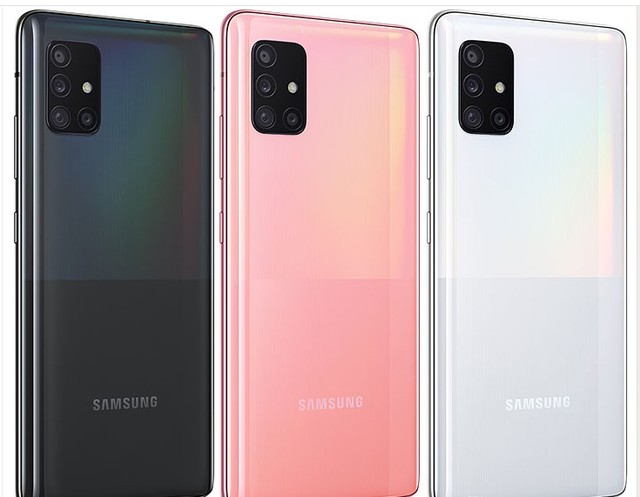 Mobile Phone for Samsung  A51 Good Quality 5G Smart Phones Hot Selling Cheap Price 4+128g Wholesale Business Fast Delivery