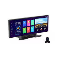 Caméra de tableau de bord de voiture 4G ADAS FHD 1080P à double objectif avec écran GPS IPS, enregistreur vidéo avec vision nocturne, WiFi, 4 Go de RAM, 32 Go de ROM