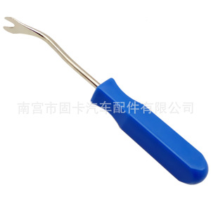 Car Door Panel Removal <b>Tool</b> Blue Handle 4 Inch Steel Pliers For Interior Trim Repair - Product Image 5