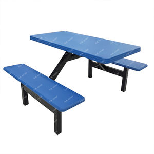 Mesas de comedor de plástico modernas para el hogar y la granja para cafeterías y restaurantes escolares - Product Image 1