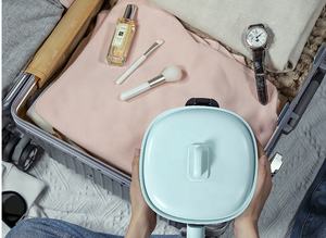 ポータブル多目的セラミックディープフライヤースクエア電気炊飯器ブラックカバーマルチカラーピザフライパン自動ガラスパワー - Product Image 4