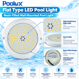 Unterwasser-LED-Poolleuchte IP68 Wasserdichte Schwimmbadbeleuchtung RGB Farbwechselnde LED-Poollichter für Außenbereich Teich <span class=keywords><strong>Spa</strong></span> - Product Image 2