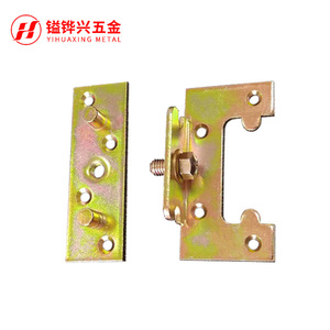 บานพับโลหะยี่ห้อ Yihuaxing ขนาด 43x82.5x27 มม. แบบติดตั้งบนพื้นผิวเหล็ก ดีไซน์อุตสาหกรรม สำหรับประตูไม้และตู้ - Product Image 2