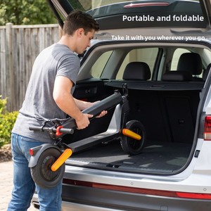 Trottinette pliable légère pour adulte, batterie au lithium portable, haute vitesse, longue autonomie, frein à disque, pour les déplacements quotidiens en ville LYT183 LYT183 LYT183 LY - Product Image 4