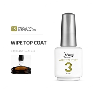 JTING Nouveau Design Vernis à Ongles Wipe Top Coat Gel UV OEM Marque Privée Disponible - Product Image 1