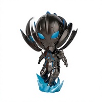Boneka Kepala Goyang PVC Figurine Koleksi Gaya Q Ornamen Meja Mainan Hadiah Tersedia Stok Custom OEM Pabrik Grosir