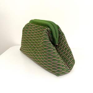 กระเป๋าถักลายทางแฟชั่นใหม่ สำหรับใช้ในชีวิตประจำวัน ใส่เครื่องสำอางหรือของใช้ชิ้นเล็กๆ กระเป๋าคลัทช์ถัก 3 มิติ - Product Image 5