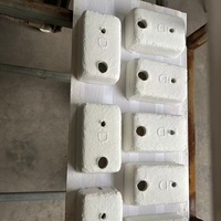 Pièces en fibre céramique industrielles personnalisables de forme spéciale pour la protection des revêtements de four et l'isolation thermique des conteneurs JinPan 500C