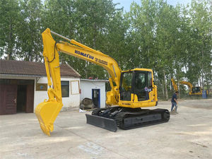 รถขุด Komatsu รถตักดินระบบไฮดรอลิกหลายฟังก์ชันใช้ PC128US-8ญี่ปุ่น - Product Image 4